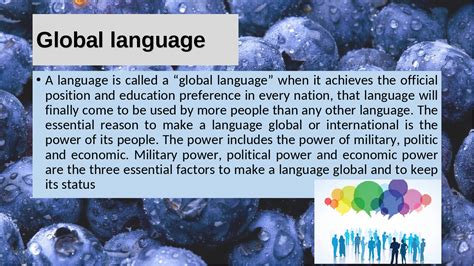 Global Language: The Criteria & What languages have huge speakers ...
