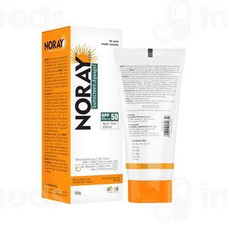 Noray Sunscreen Spf 50 Pa Aquagel 50 Gm - Uses, Side Effects, Dosage ...