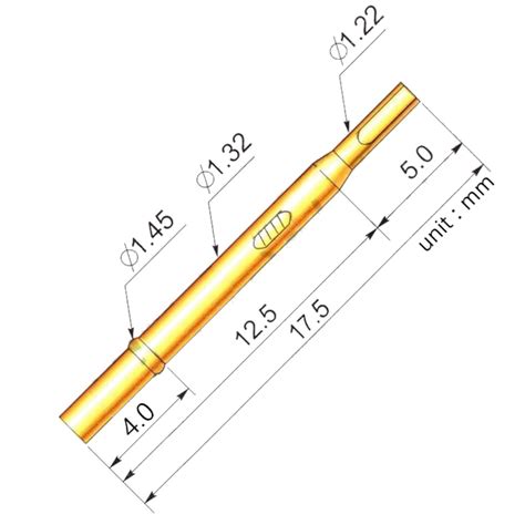 Probots R75-3S Pogo Pin Receptacle Solder Type Female socket Connector ...