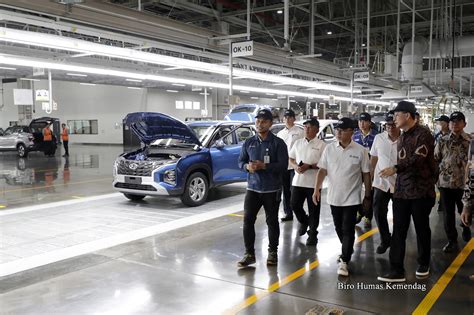 Kunjungan Mendag ke PT Hyundai Motor Manufacturing Indonesia | Kementerian Perdagangan Republik ...