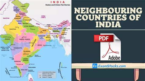 neighbouring countries of india map Archives - Exam Stocks