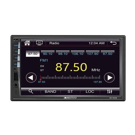 Soundstream SR-7MHB | 7 Inch Double Din Car Stereo, 2 Din Multimedia ...