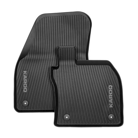 SKODA All-weather floor mats Front ma... | Wings SKODA Floor Mats ...