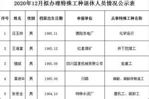 2024鸡西特殊工种名单 鸡西市就业局特殊工种退休人员名单