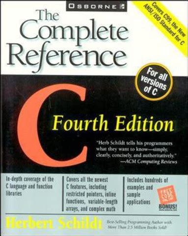 C: The Complete Reference: Buy C: The Complete Reference by Schildt ...