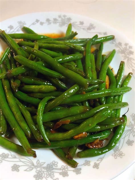 Chinese Green Beans Stir Fry with Garlic | Recipe | Green beans, Stir ...