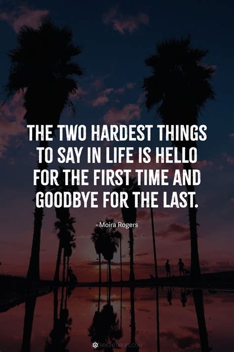 70 Goodbye Quotes to Express an Emotional Farewell - Bright Drops