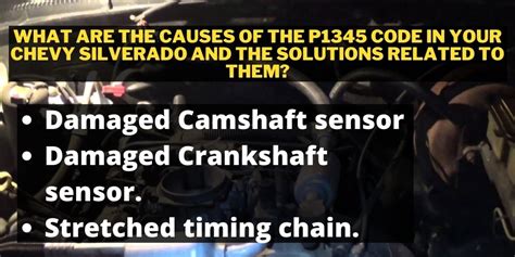 Image result for Chevy Engine Code P1345