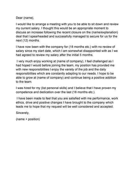 50 Best Salary Increase Letters (How To Ask For A Raise?) ᐅ TemplateLab