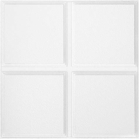 Buy Cascade 2 ft. x 2 ft. SuspendedDrop Tegular Ceiling Tile 48 sq. ft ...