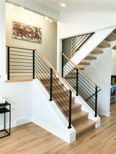 Stair Railing Modern Horizontal Bar Affordable Stair - vrogue.co