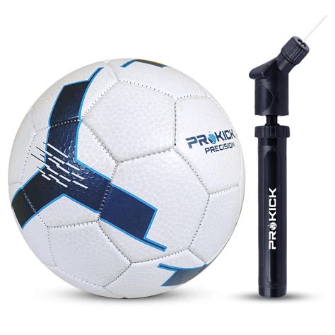 Prokick Precision Machine Stitched 32 Panel Football, Size 5 - White ...