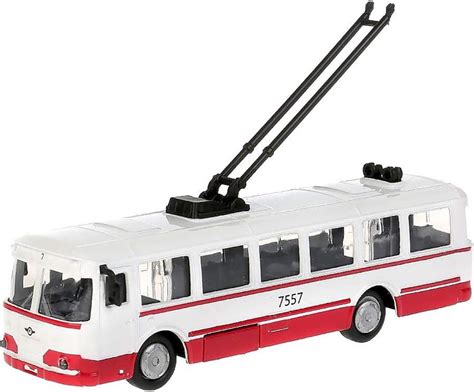Russian Toys ZiU 5 Trolley Bus Diecast Toy Model India | Ubuy