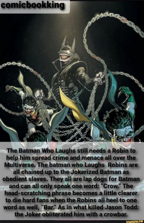 The Batman Who Laughs still needs a Robin to help him spread crime and ...