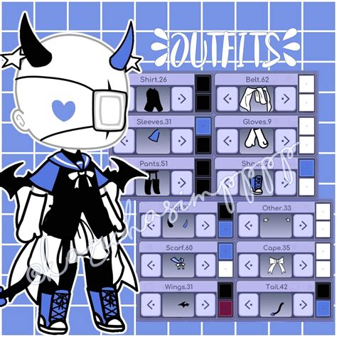 gacha life outfit • ☆ gacha life girl outfits cute club design ...