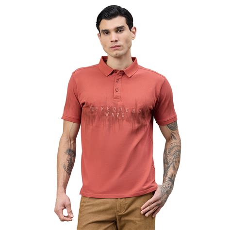 Duke Urban Men Half Sleeve Printed Slim fit Polo T-Shirt (LF7527)