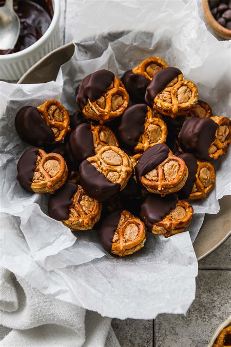 Healthy Peanut Butter-Stuffed Pretzel Bites | Walder Wellness, Dietitian
