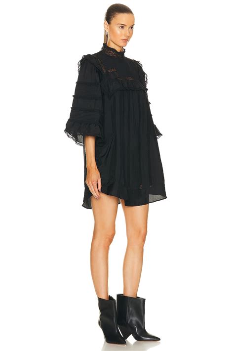 Isabel Marant Zakae Dress in Black | FWRD
