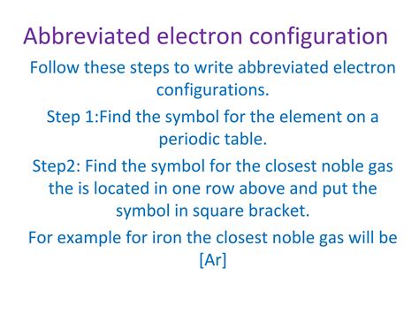 Electron configuration | PPT