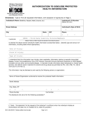 Hipaa Form Michigan - Fill Online, Printable, Fillable, Blank | pdfFiller