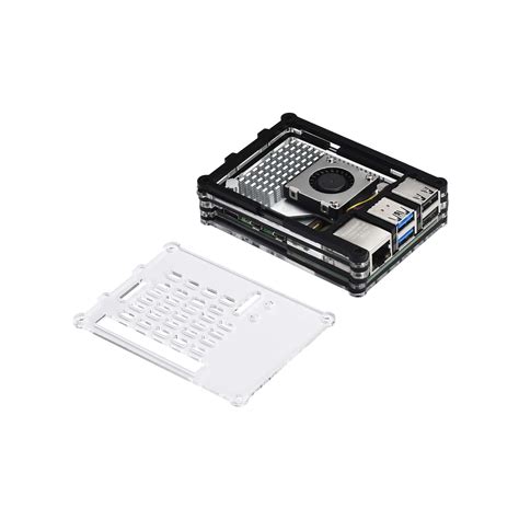 Raspberry Pi 5 9-Layer Case for Raspberry Pi 5 and Active Cooler – REES52