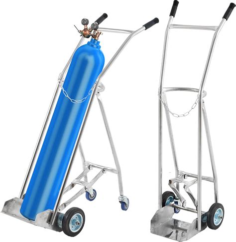 Amazon.com: Datanly Oxygen Tank Cart Dolly with Retractable Wheels ...