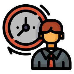 Punctuality - Free people icons