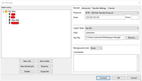 Image result for FileZilla SSH Key