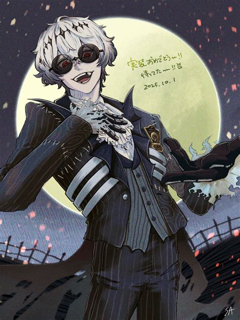 skully j. graves (twisted wonderland) drawn by saku_(dodongagerogero ...