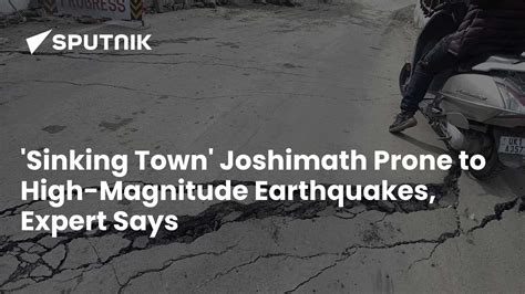 'Sinking Town' Joshimath Prone To High-Magnitude Earthquakes, Expert Says