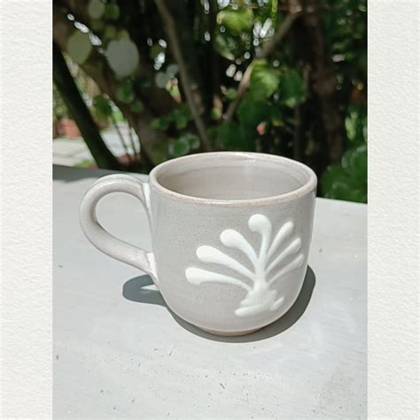 Leaf Cup - Handmade Ceramic | Aura – Aura Experience Store