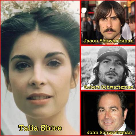 Talia Shire and her sons, Jason, Robert and John | Robert schwartzman ...
