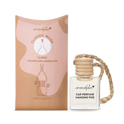 Aromahpure Premium Car Perfume Hanging Pod |10 ML |Musk Fragrance Car ...