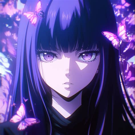 Purple Anime