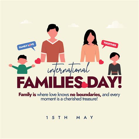 International Families day. 15th May International Families day ...