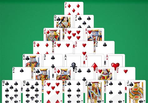 Image result for Pyramid Solitaire Instructions