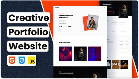 Image result for HTML/CSS Portfolio Source Code