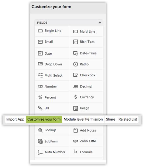 Creating Custom Tabs