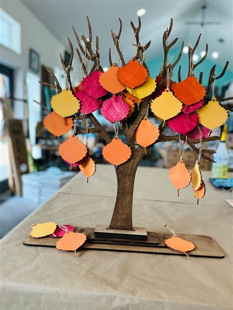 Gratitude Tree P03133 | Thanksgiving centerpiece diy kids, Gratitude ...