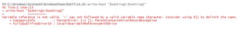 Image result for PowerShell Delimiter