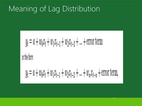 Image result for Distributed Lag Applications