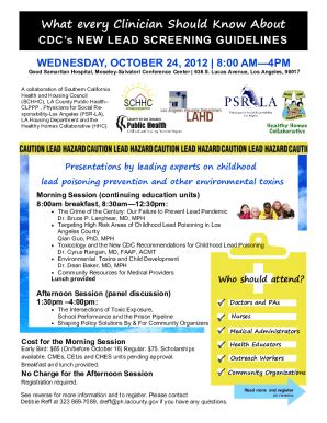 Fillable Online doh.wa.govsitesdefaultRECOMMENDATIONS FOR BLOOD LEAD ...