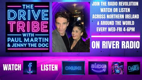 Drive Tribe: Derry Goes Live! WATCH AND LISTEN ON RIVER RADIO FACEBOOK ...