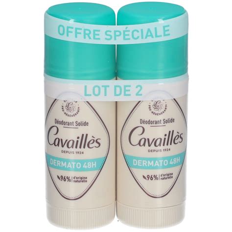 Rogé Cavaillès Déodorant Dermato 48h Stick Lot de 2 80 ml - Redcare ...