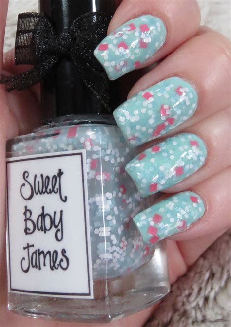 Sweet Baby James - Whimsical Nail Polish by Pam - Blue Skies for Me Please
