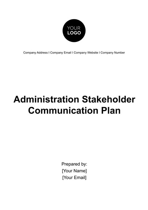 Communication Plan Template Example 的图像结果