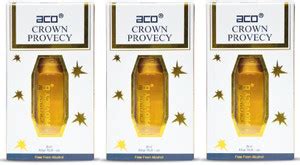 aco Crown Provecy Alcohol - Free Attar Roll On 2.5ml Each (Pack of 3 ...