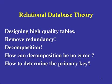 Database Theory 的图像结果
