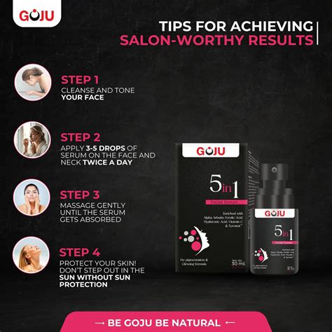 Buy Goju 5 In 1 Facial Serum 30ml Online – Goju Naturals