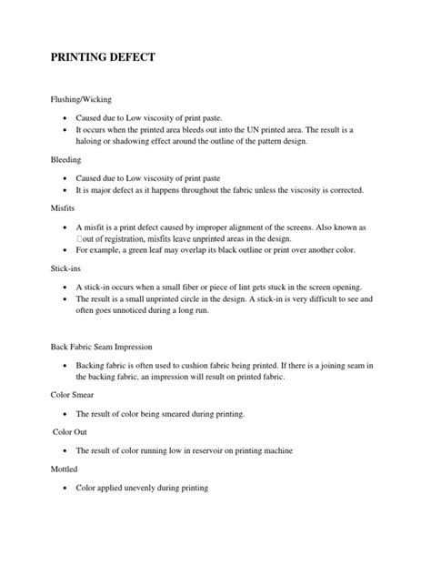 Image result for Printer Color Defect Names